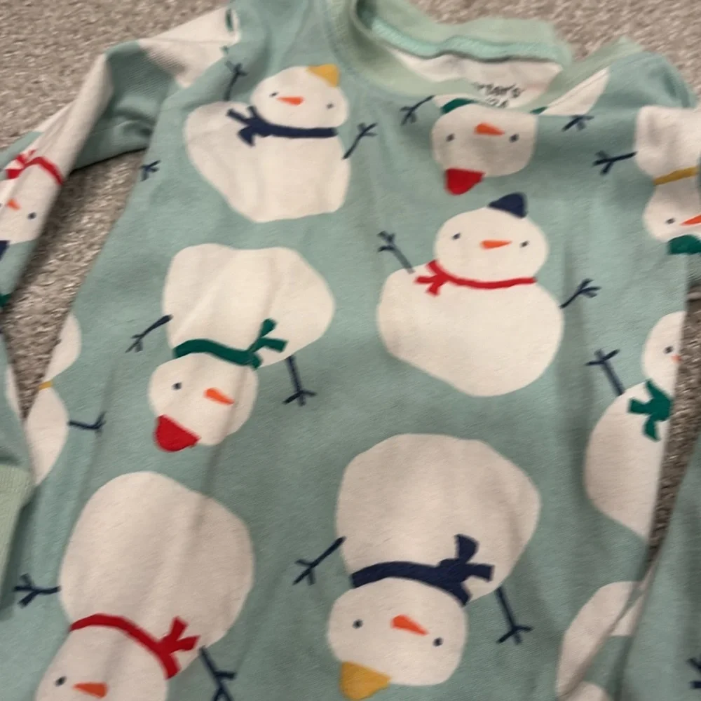 Carter's Pajama Set with Snowman